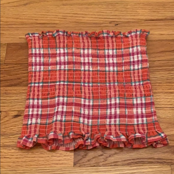 Plaid tube top - Picture 1 of 2